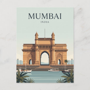 Tor zum Indien Postkarte