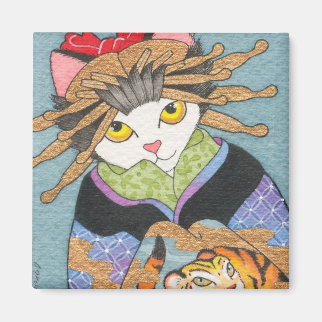 Tora Oiran Magnet (Devant)