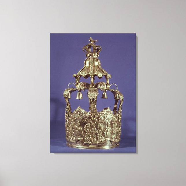Torah Crown Leinwanddruck (Vorderseite)
