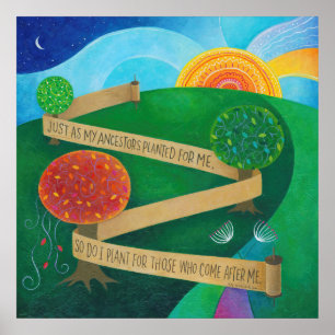 Torah Poster pflanzen