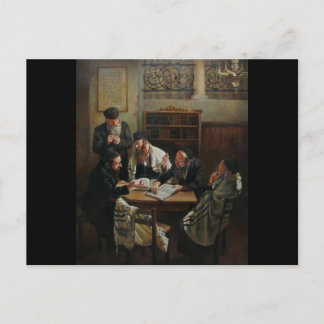 Torah-Studie Postkarte