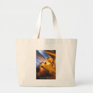 Torah-Weisheit (Reichtum/Glück) Geschenke, Tassen Jumbo Stoffbeutel