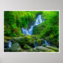 Torc Wasserfall Poster | Killarney Park Irland