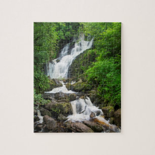 Torc-Wasserfall Szene, Irland