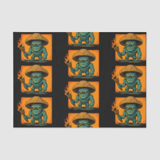 Torch & Temper-Pilz-Muster Seidenpapier