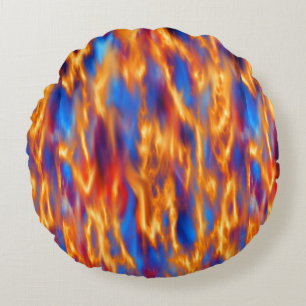 Torched by Kenneth Yoncich Rundes Kissen