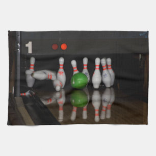 Torchon de cuisine de bowling