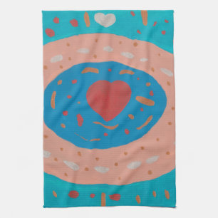 Torchon de cuisine Love Circles