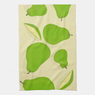 Torchon de cuisine Poire Verte
