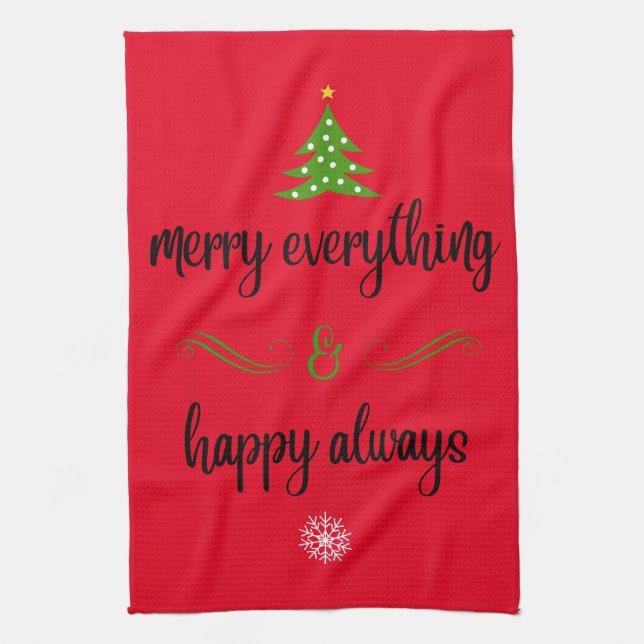 Torchons de cuisine Merry Everything (Vertical)