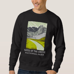 Tore des Arktischen Nationalparks Camping Wandern Sweatshirt