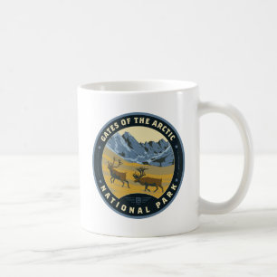 Tore des Arktischen Nationalparks Kaffeetasse