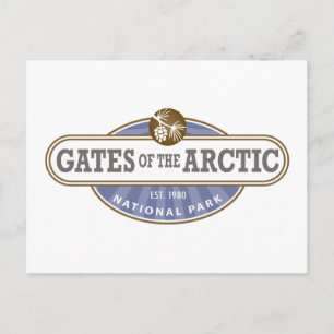 Tore des Arktischen Nationalparks Postkarte