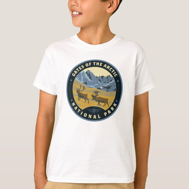 Tore des Arktischen Nationalparks T-Shirt (Vorderseite)