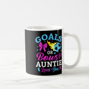 Tore oder Schleifen Tante liebt dich Fußball Gesch Kaffeetasse