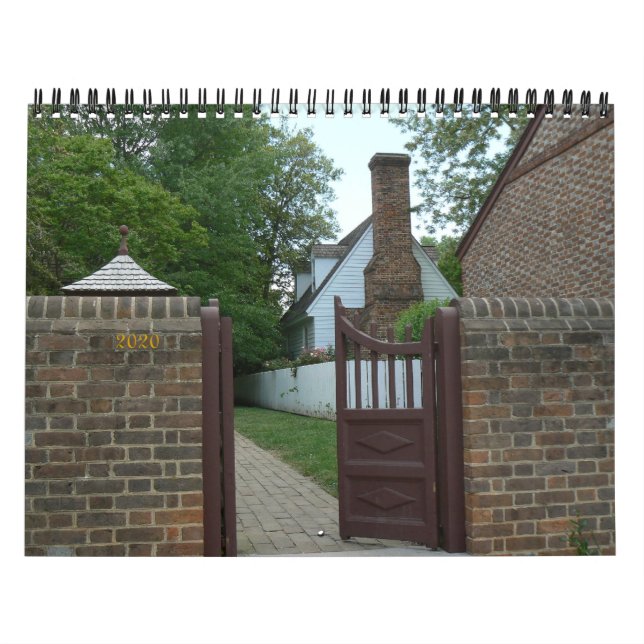Tore und Zäune des USA-Kalenders Kalender (Titelbild)