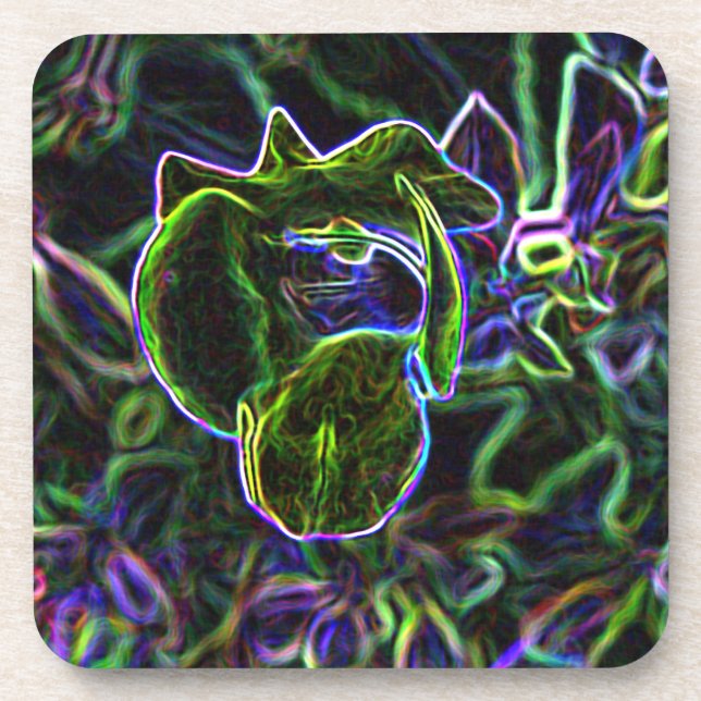 Torenia Edited Getränkeuntersetzer (Vorderseite)
