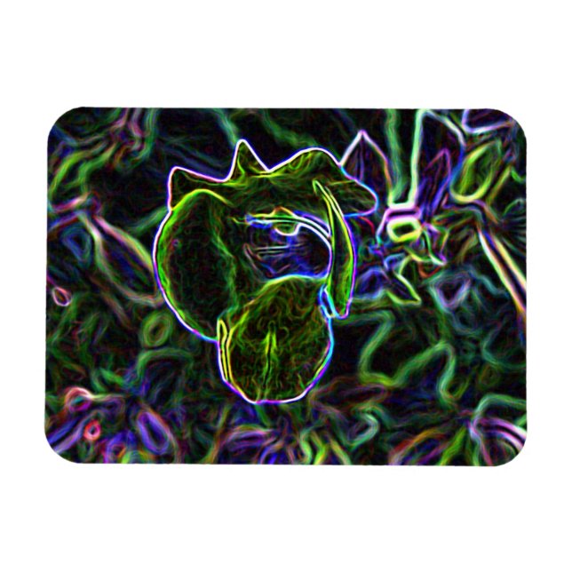 Torenia Edited Magnet (Horizontal)