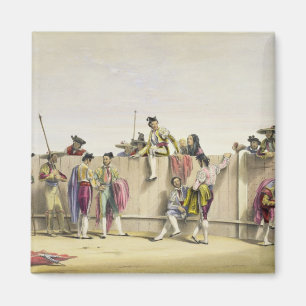 Toreros, die zwischen den Stieren, 1865 sich Magnet