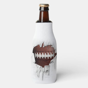 Torffußball Weiße Flasche Cooler Flaschenkühler