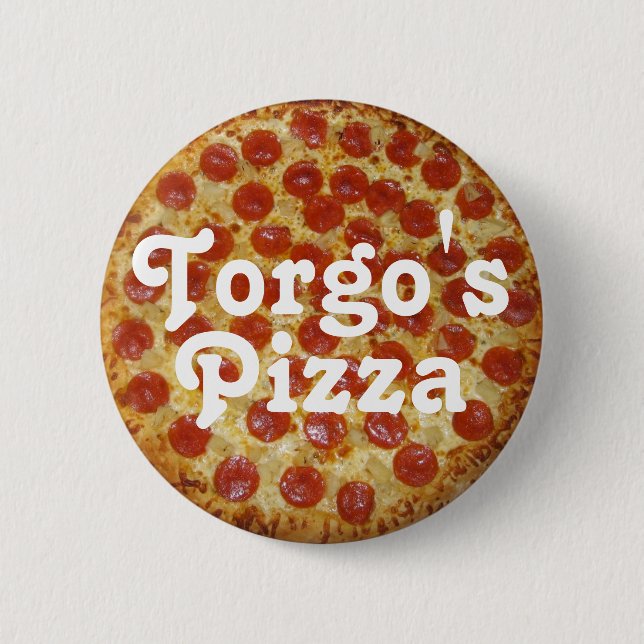 Torgos Pizza Button (Vorderseite)