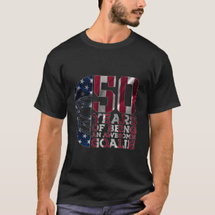 Torhüter 50 JAHRE PHANTASTISCHER GOALIE ICE HOCKEY T-Shirt