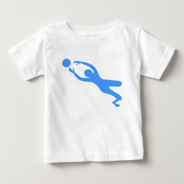 Torhüter - Baby Blue Baby T-shirt (Vorderseite)