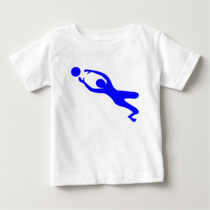 Torhüter - blau baby t-shirt