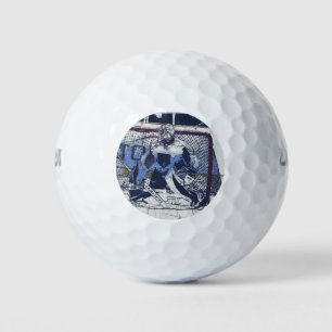 Torhüter - Eishockey-Goalie Golfball
