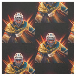 Torhüter Eishockey mit Ihrem Namen Goalie Stoff
