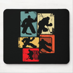 Torhüter für Jungen im Eishockey Mousepad