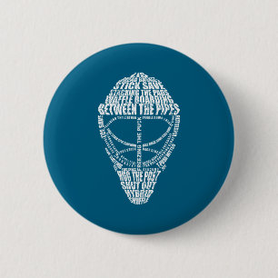 Torhüter-Zitat für Hockey-Torhüter  Button