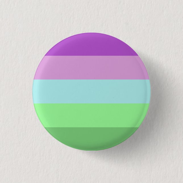Toric Pride Flag Abzeichen Button (Vorderseite)