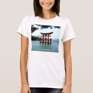 Torii gate, Itsukushima Shrine, Japan T-Shirt