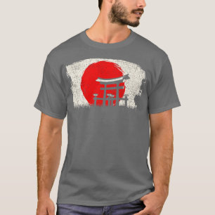 Torii Gate Japanische Architektur Kunst T-Shirt