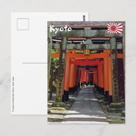 Torii Gates - Kyoto, Japan, Asien Postkarte