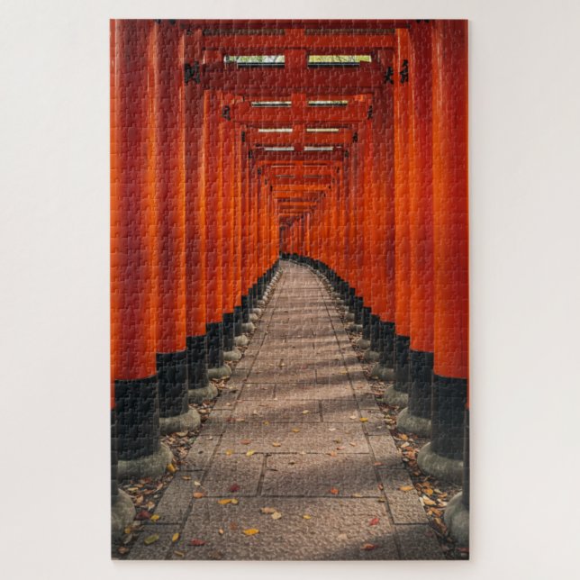 Torii Tunnel of Fushimi Inari – A Photorealistic S (Vertikal)