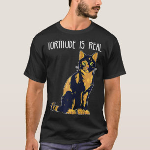 Toris Real Tortoise Shell Tortie Cat  T-Shirt