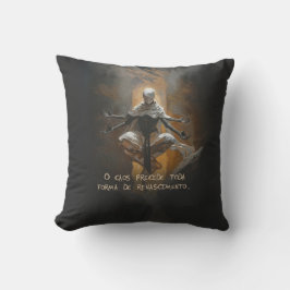 Tormenta (com frase) kissen