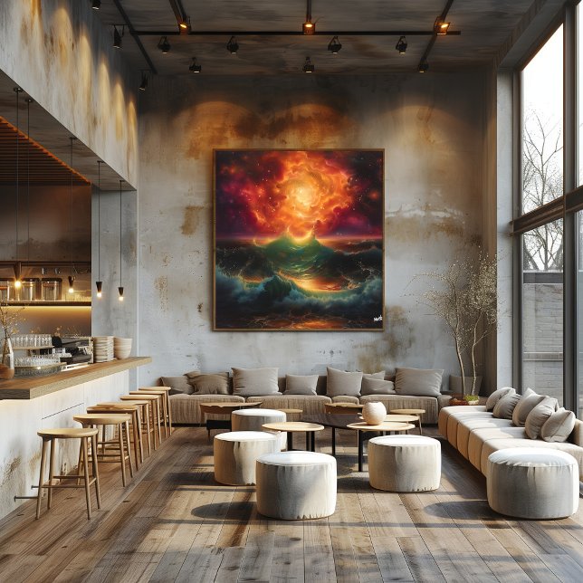 Tormenta Solar: Impresionista y Surrealista Poster (Von Creator hochgeladen)