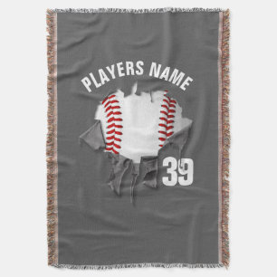 Torn Baseball Decke