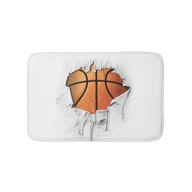 Torn Basketball Badematte (Vorderseite)