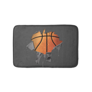 Torn Basketball Badematte