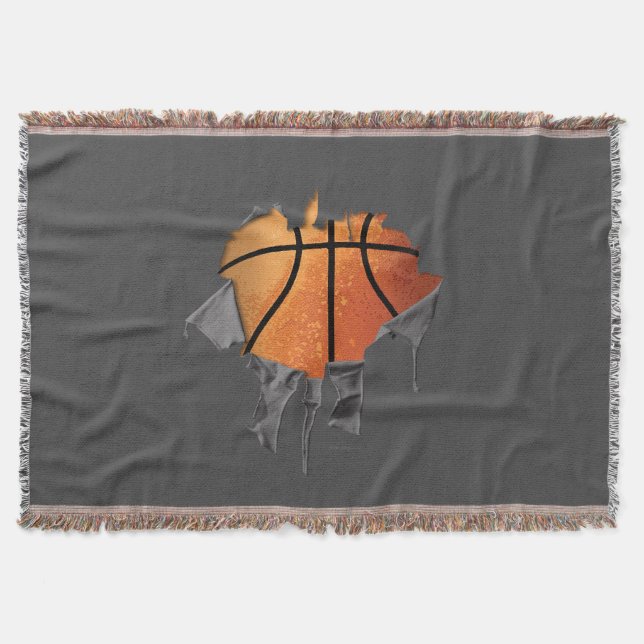 Torn Basketball Decke (Vorderseite)