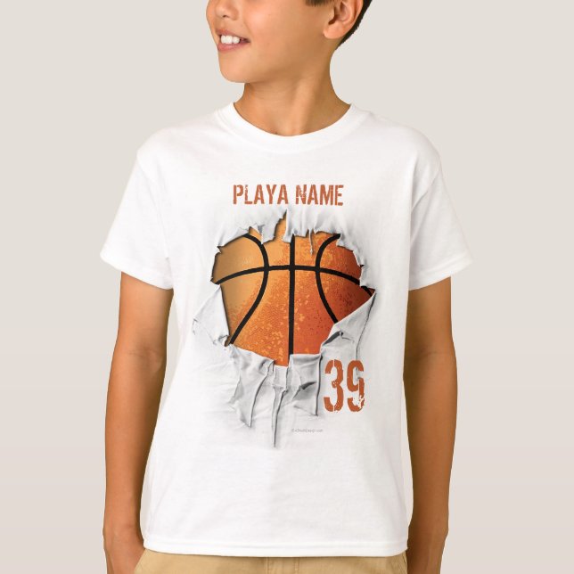 Torn Basketball T-Shirt (Vorderseite)