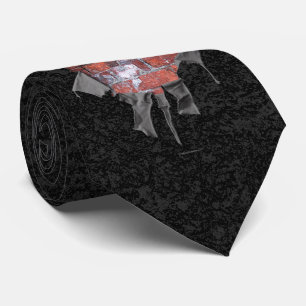 Torn Brick Wall Goalie (Hockey) Krawatte