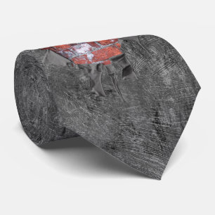 Torn Brick Wall Goalie (Hockey) Neck Tie Krawatte