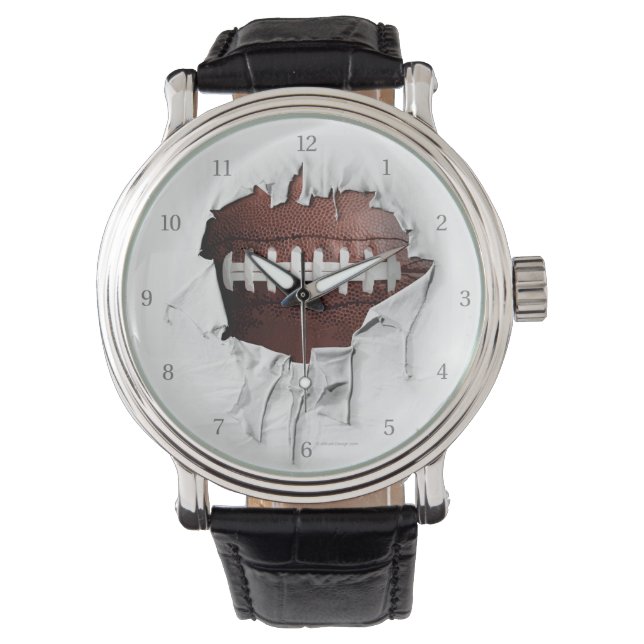 Torn Football-Uhr Armbanduhr (Vorderseite)