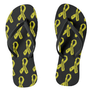 Torn Ribbon/Krieger...Endometriose Flip Flops
