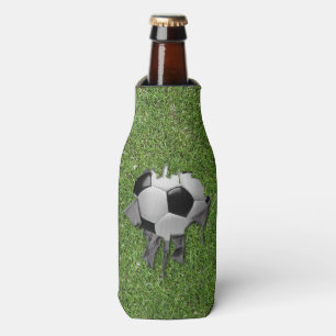 Torn Soccer Black Bottle Cooler Flaschenkühler